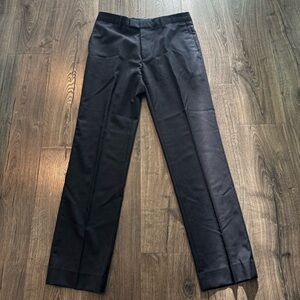 Banana Republic Men's Gray Dress Pants size 32/34 tailored slim fit 100% wool